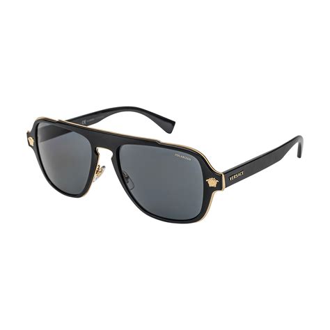 mens versace round sunglasses|Versace polarised sunglasses.